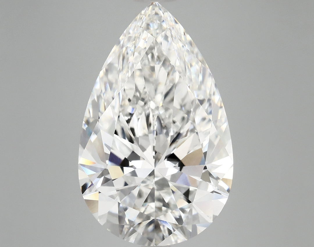 9.18 Carat Pear Lab Grown Diamond VVS2F