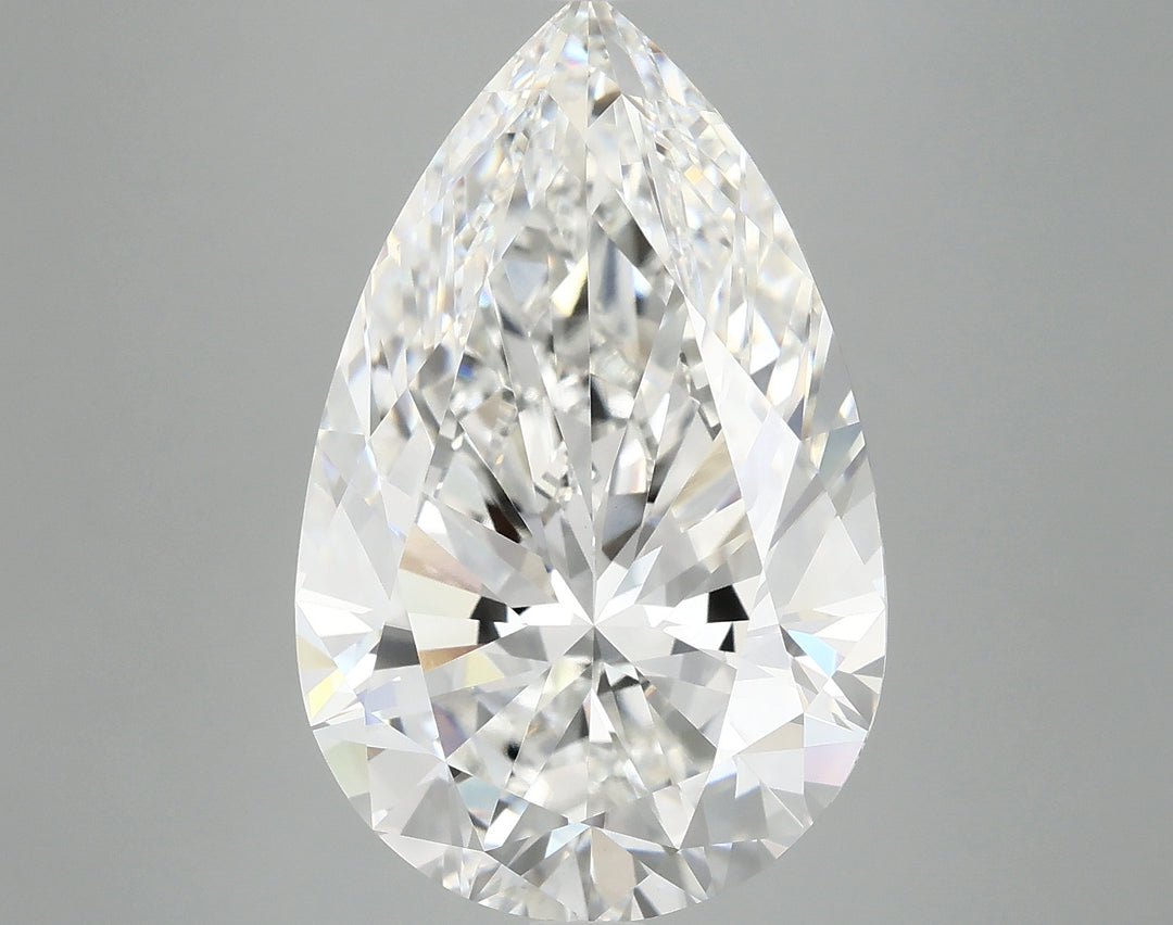 9.20 Carat Pear Lab Grown Diamond VVS2F