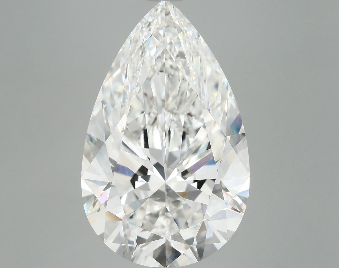 9.24 Carat Pear Lab Grown Diamond VVS2F