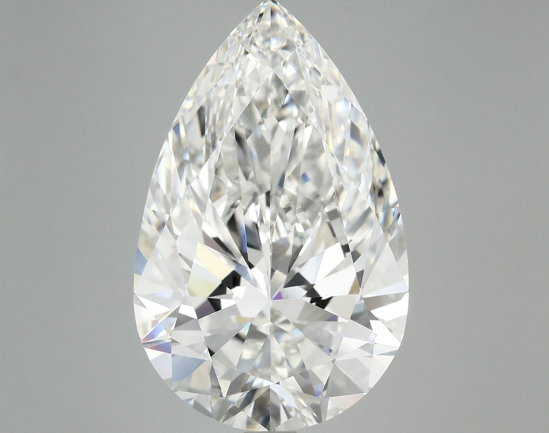 9.24 Carat Pear Lab Grown Diamond VVS2F