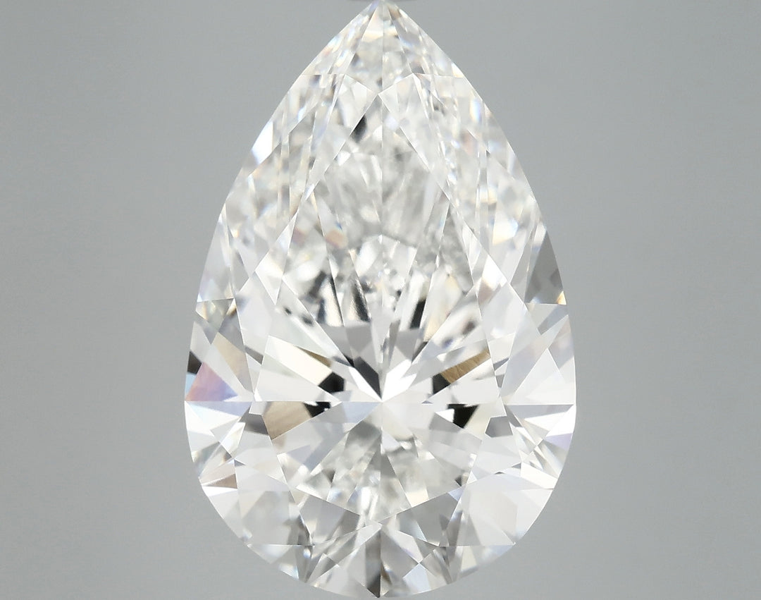 9.28 Carat Pear Lab Grown Diamond VVS2F