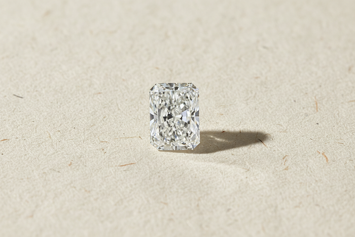 9.28 Carat Radiant Cut Lab Grown Diamond, VS1/F