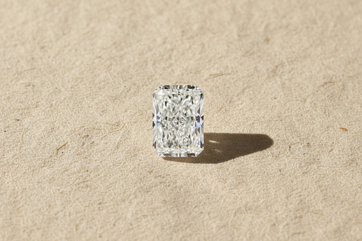 9.29 Carat Radiant Cut Lab Grown Diamond VS1F