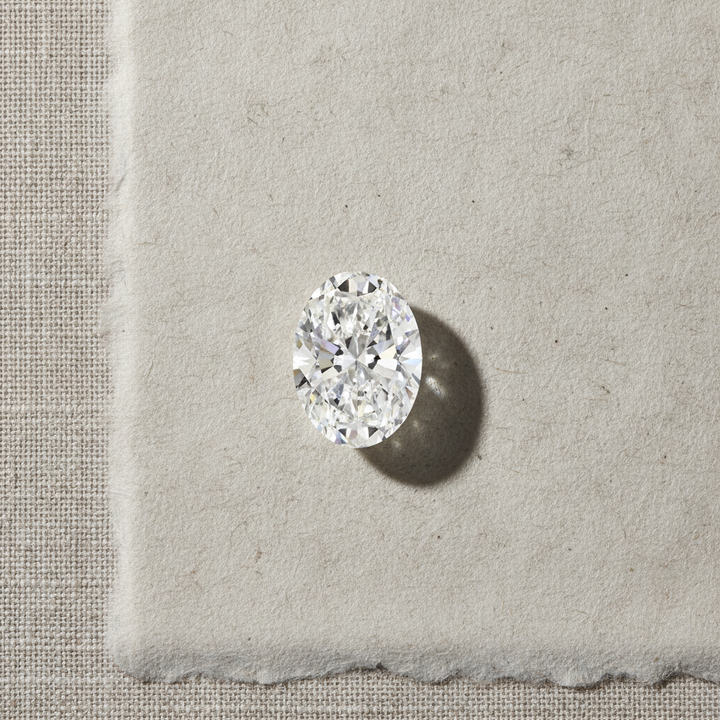 9.48 Carat Oval Lab Grown Diamond, VS2/F