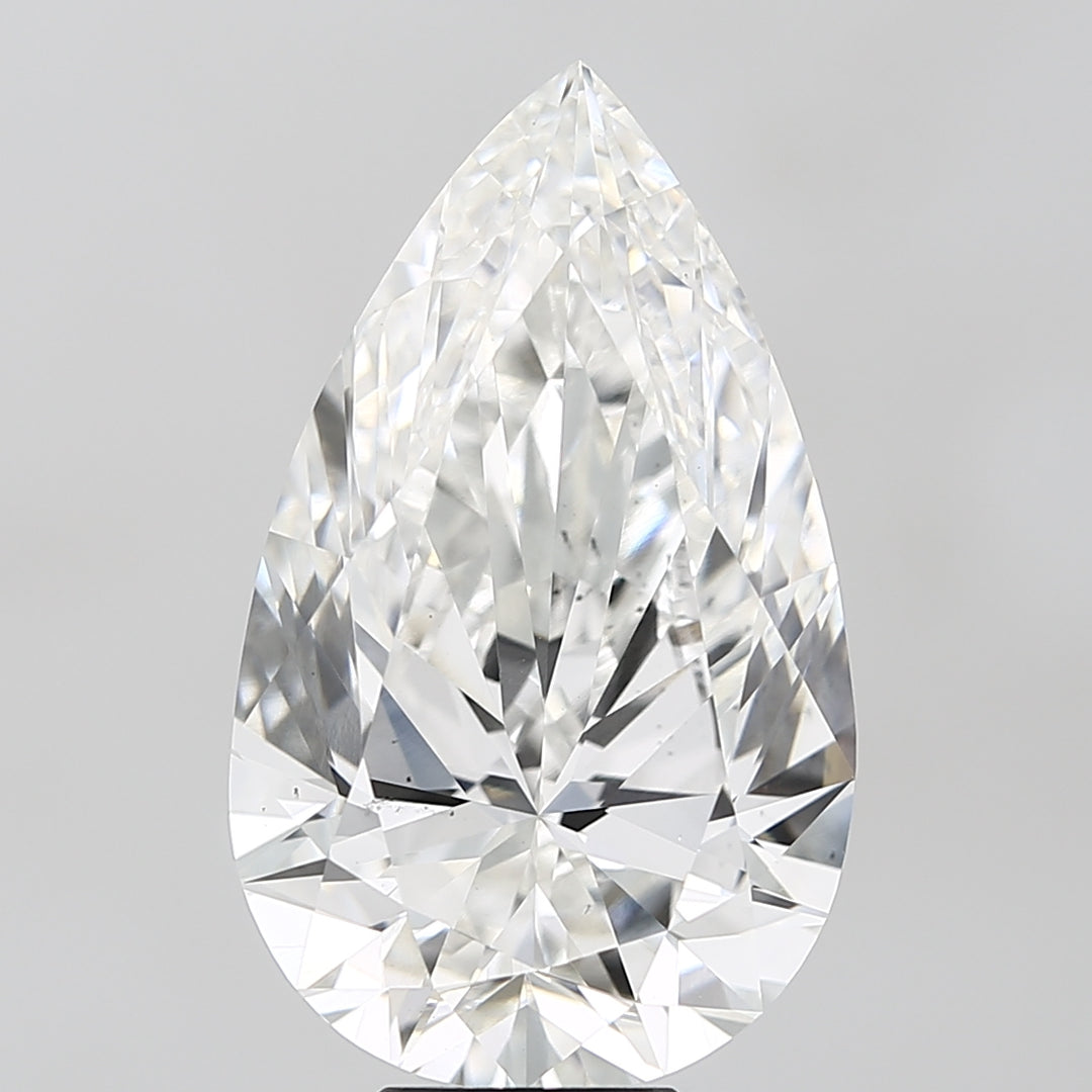 9.53 Carat Pear Lab Grown Diamond VS2F