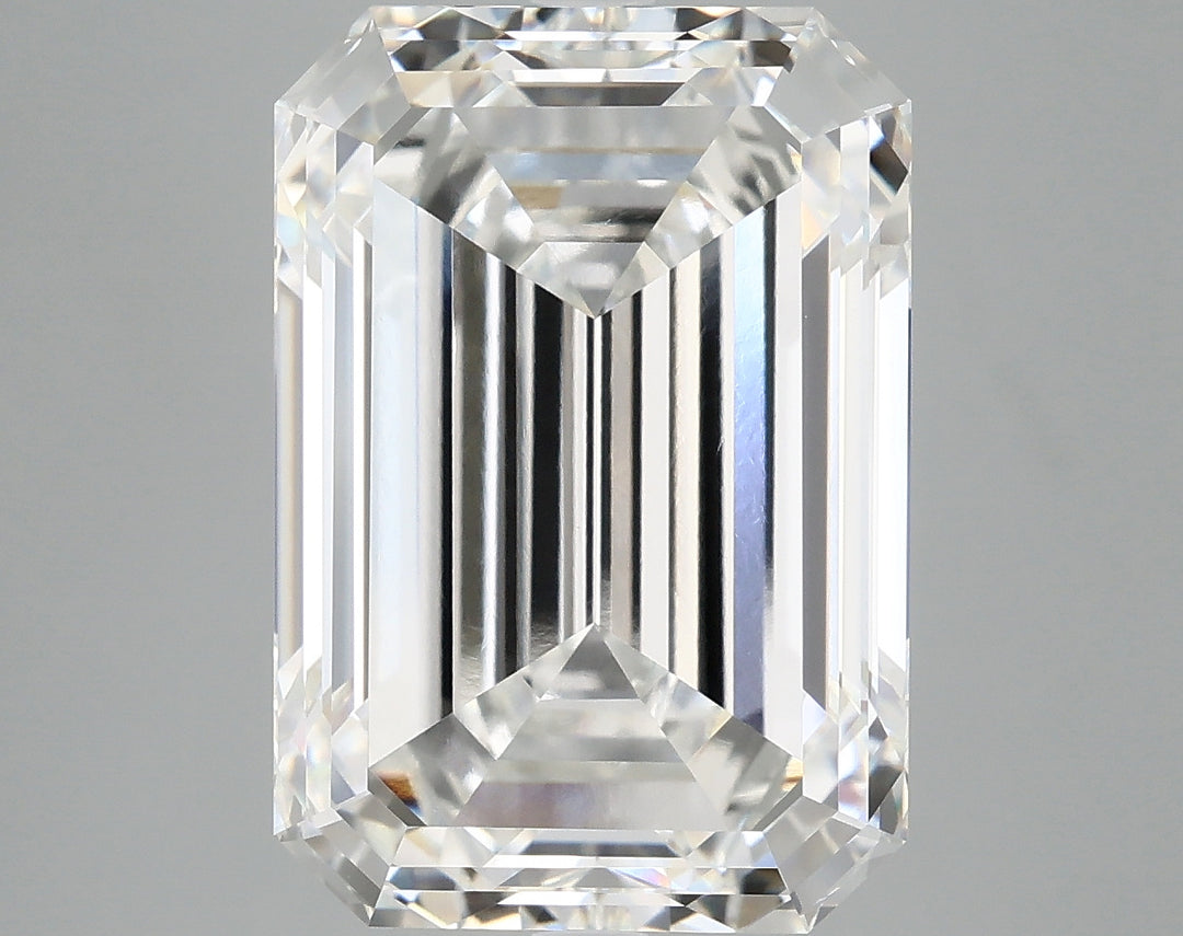 9.99 Carat Emerald Lab Grown Diamond VVS2F