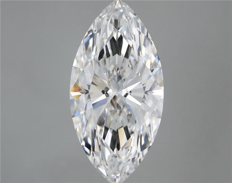5.58 Carat Marquise Cut Lab Grown Diamond, VVS2/E