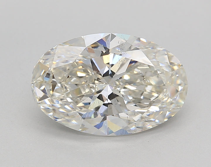 CVD IGI Certified 3.17 CT Oval Cut Diamond - H SI1