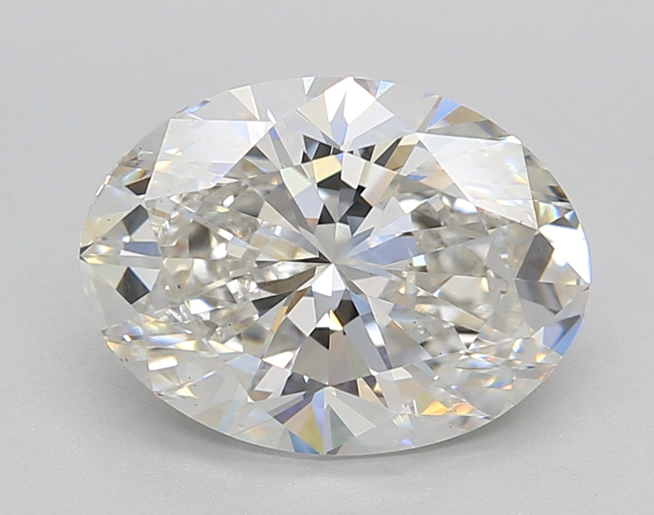 CVD Oval Cut 2.96 ct. Lab Grown Diamond, F Color