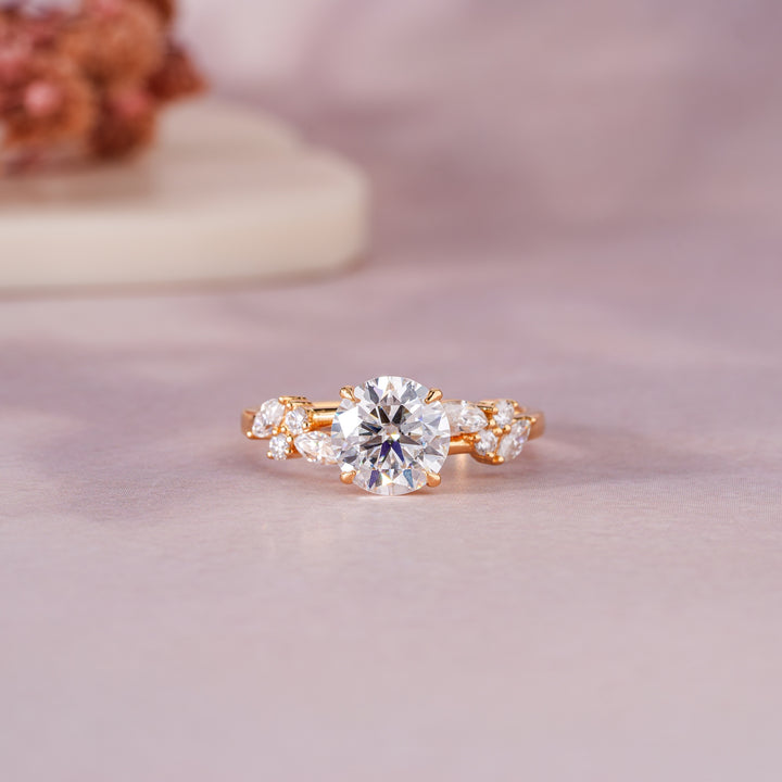 lab grown diamond solitaire rings