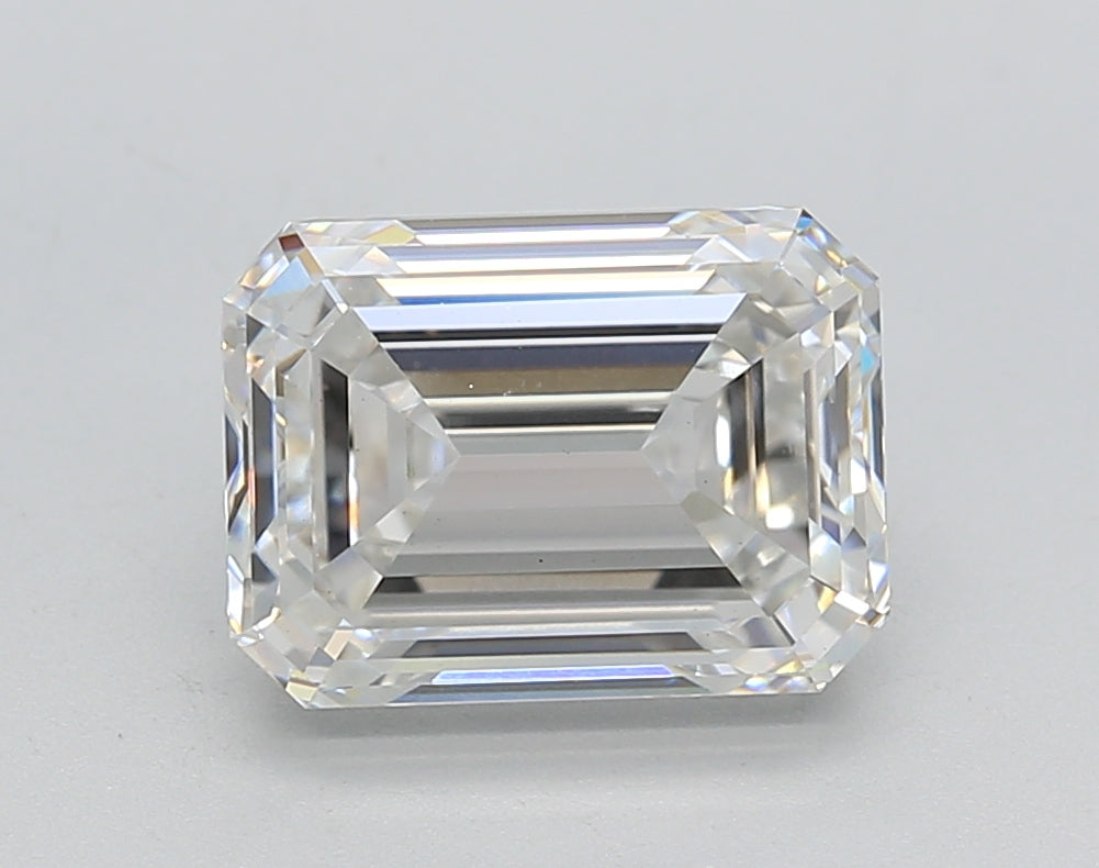 Emerald Cut 3.01 CT Lab Grown Diamond - GIA Certified