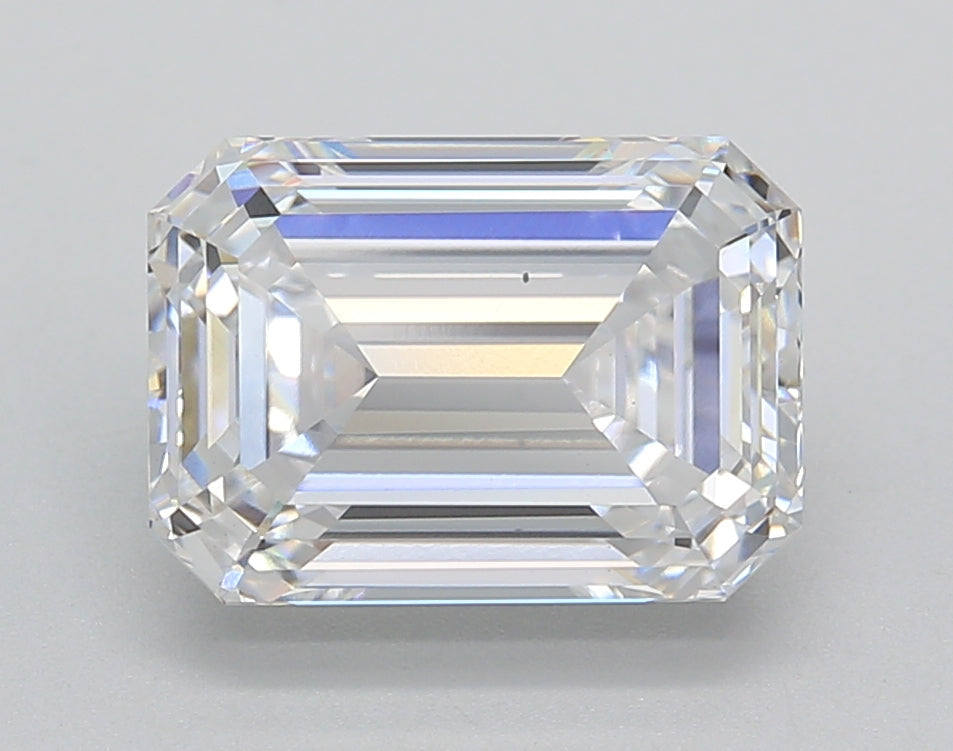 Emerald Cut 3.40 CT Lab Grown Diamond - IGI Certified