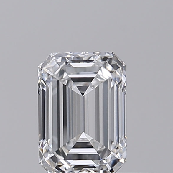 GIA Certified 0.50 CT Emerald Cut Lab-Grown Diamond, VVS1, D Color