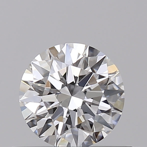 GIA Certified 0.50 CT Round Cut Lab-Grown Diamond - D Color, VVS2 Clarity, HPHT Type