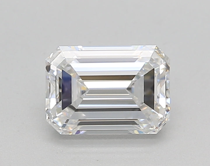 GIA Certified 1.00 CT Emerald Cut Lab Grown Diamond - E Color, VS1 Clarity, Excellent Polish, VG Symmetry
