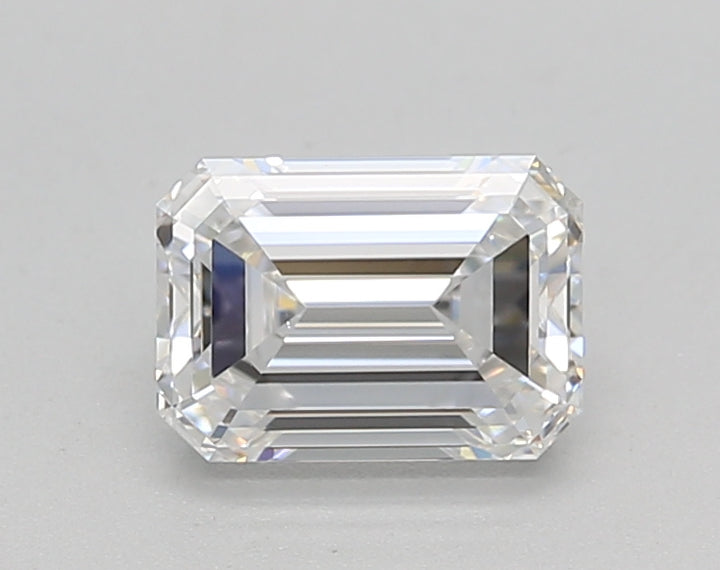 GIA Certified 1.00 CT Emerald Cut Lab Grown Diamond - E Color, VS1 Clarity, Excellent Polish, VG Symmetry