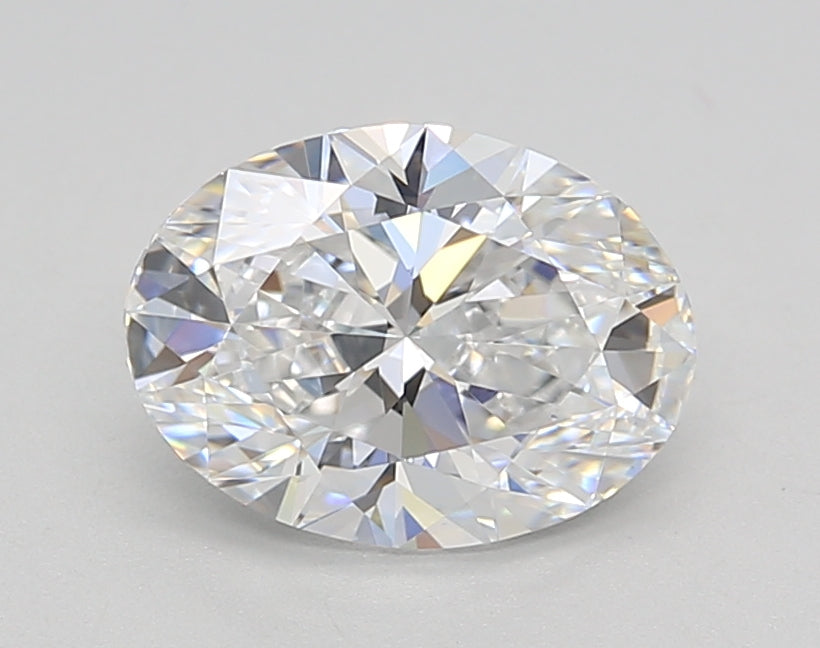 GIA Certified 1.50 CT Oval Lab Grown Diamond, D Color, VS1 Clarity