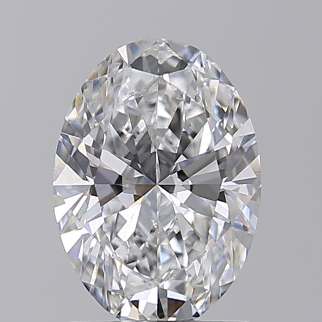 GIA Certified 1.54 Carat Oval Cut Lab-Grown Diamond