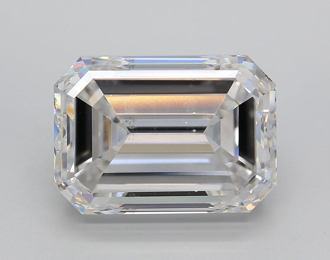 GIA Certified 10.02 CT Emerald Cut Lab Grown Diamond - F SI1