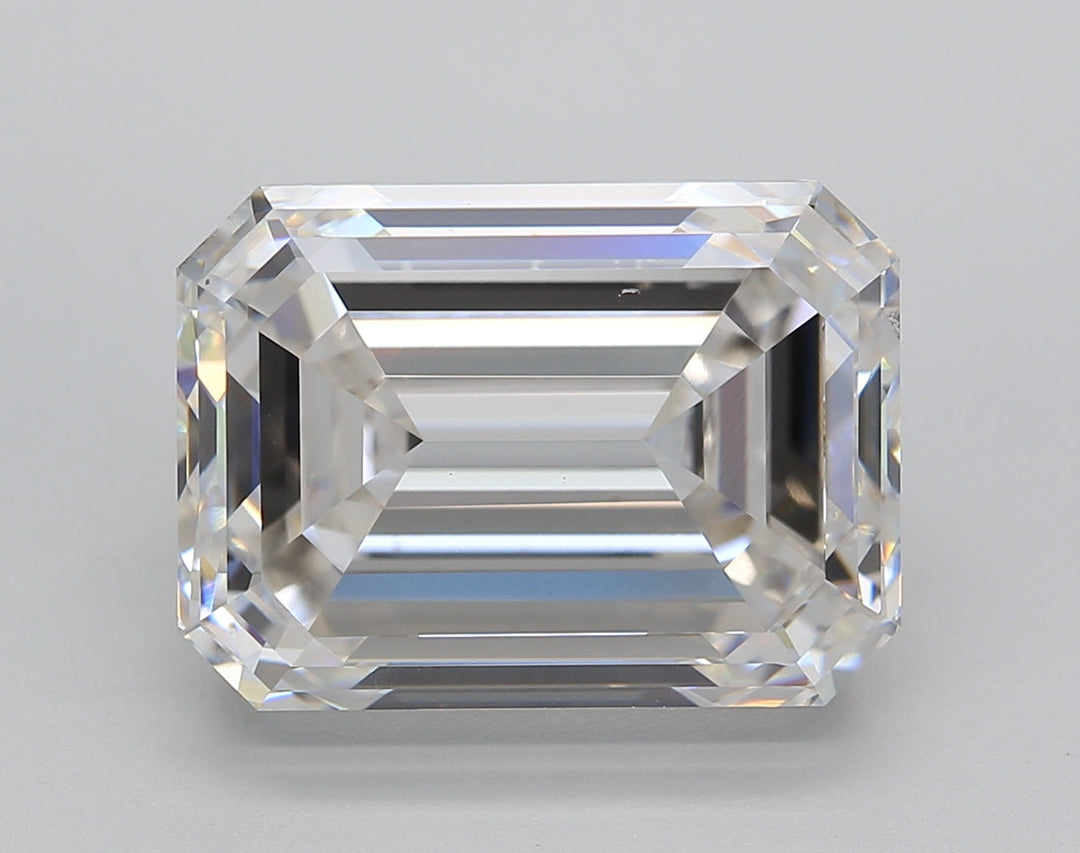 GIA Certified 10.02 CT Emerald Cut Lab Grown Diamond - G VS2