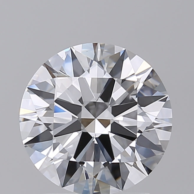 GIA Certified 2.06 CT Round Cut Lab Grown Diamond