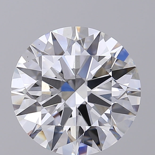 GIA Certified 2.32 CT Round Cut Lab-Grown Diamond - VS1 Clarity, F Color