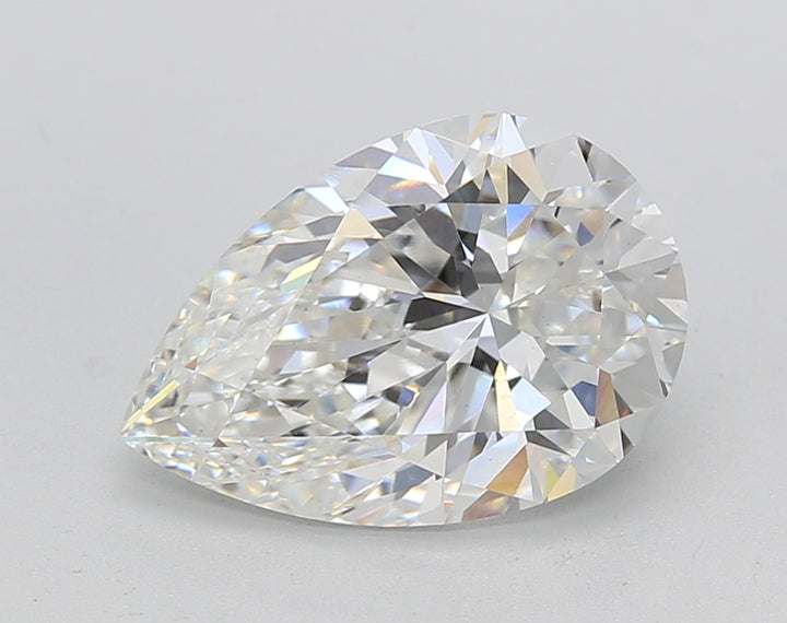 GIA Certified 3.02 ct Pear CVD Lab Grown Diamond G VS1