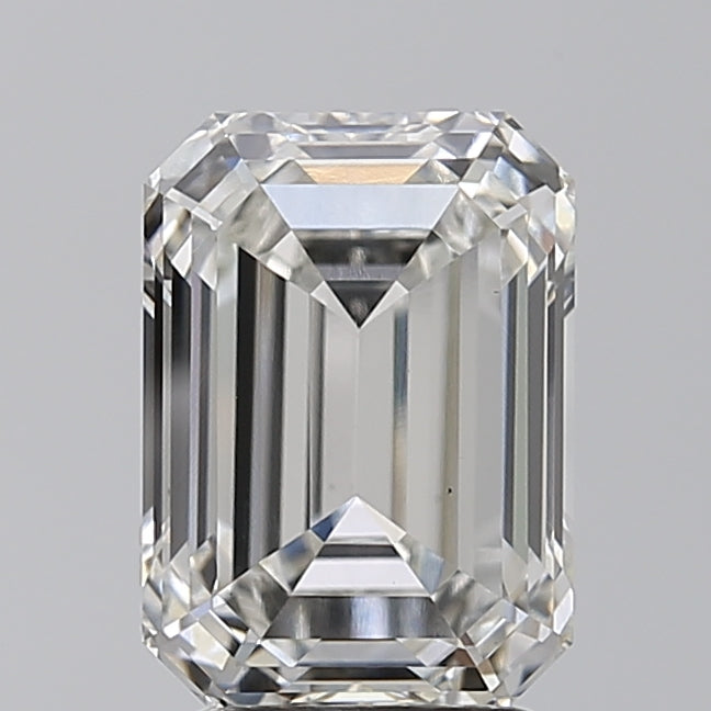 GIA Certified 3.08 CT I Color VS1 Emerald Cut Lab-Grown Diamond