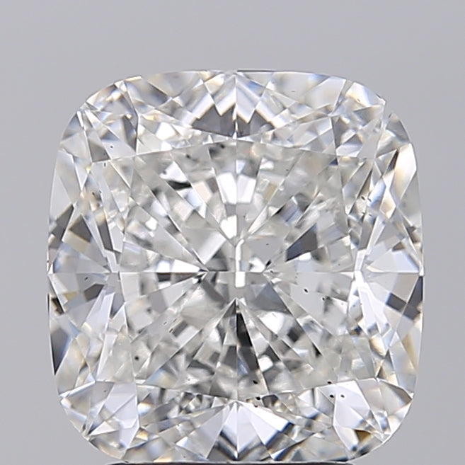 GIA Certified 4.04 CT Cushion Lab-Grown Diamond - H Color, VS2 Clarity