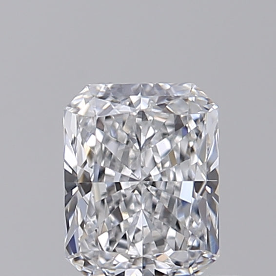 IGI Certified 0.50 CT Radiant Cut Lab Grown Diamond - D Color, VVS2 Clarity, HPHT Method, 3.95 * 5.07 * 2.67 MM