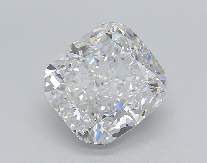 HPHT Cushion Cut Lab-Grown Diamond, 2.01 ct, E Color, VS2 Clarity