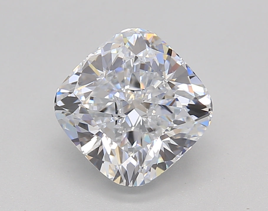 HPHT Cushion Cut Lab-Grown Diamond, 2.04 ct, E Color, VS2 Clarity