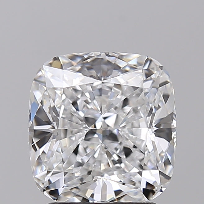 HPHT Cushion Cut Lab-Grown Diamond, 2.25 ct D VVS1