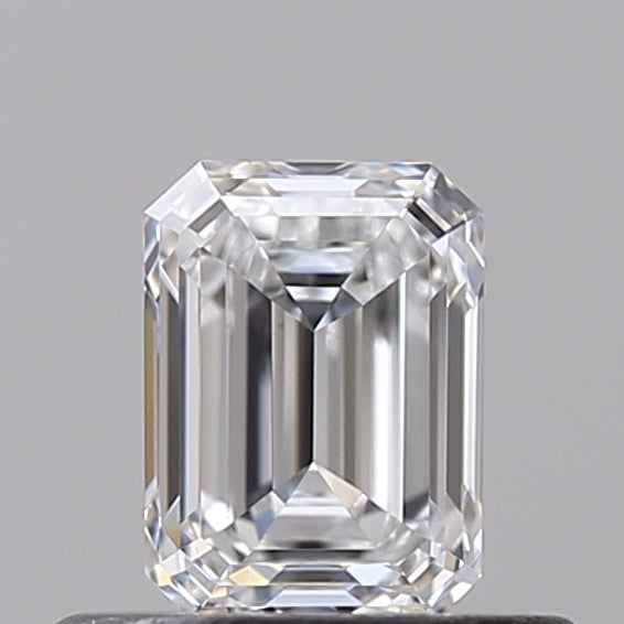 IGI Certified 0.50 CT Emerald Cut Lab-Grown Diamond, VS1, D Color