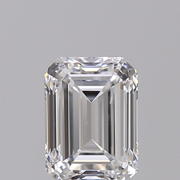 IGI Certified 0.50 CT Emerald Cut Lab Grown Diamond - D Color, VS1 Clarity, HPHT Type