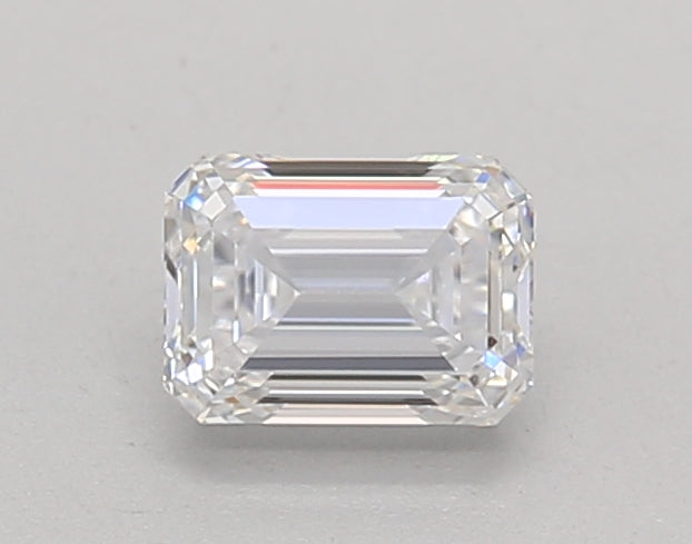 IGI Certified 0.50 CT Emerald Cut Lab Grown Diamond - D Color, VS1 Clarity, HPHT Type