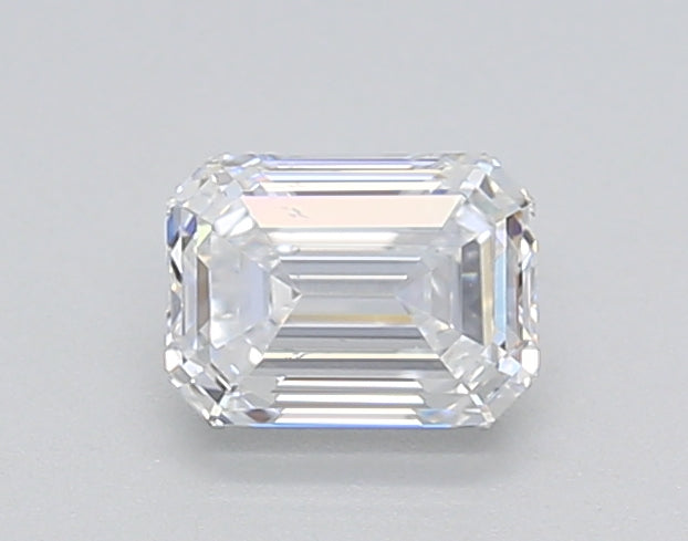 IGI Certified 0.50 CT Emerald Cut Lab Grown Diamond - D Color, VS2 Clarity, HPHT Type