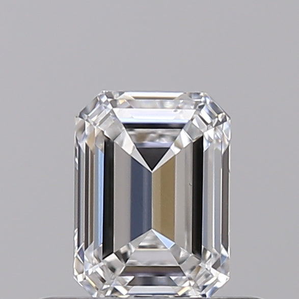 IGI Certified 0.50 CT Emerald Cut Lab Grown Diamond - E Color, VS1 Clarity, HPHT Type