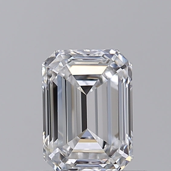 IGI Certified 0.50 CT Emerald Cut Lab Grown Diamond - E Color, VVS2 Clarity