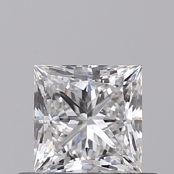 IGI Certified 0.50 CT Princess Cut Lab Grown Diamond - D Color, Internally Flawless, HPHT Method, 4.25 * 4.31 * 3.07 MM