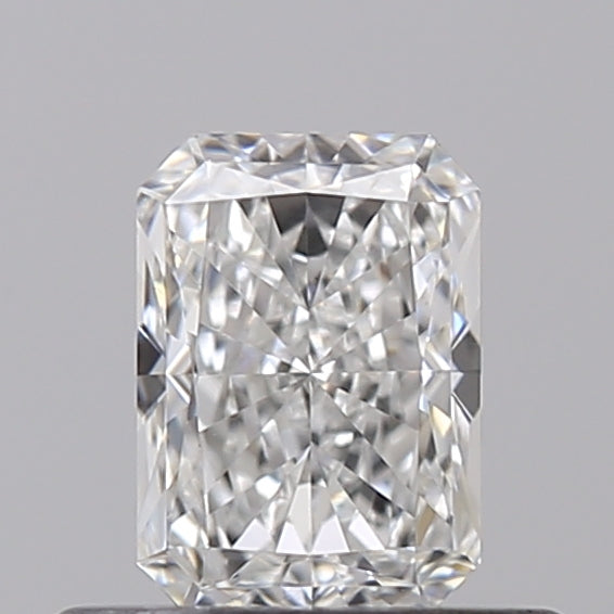 IGI Certified 0.50 CT Radiant Cut Lab Grown Diamond - E Color, VS1 Clarity, HPHT Method, 3.82 * 5.39 * 2.59 MM