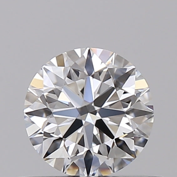 IGI Certified 0.50 CT Round Cut Lab-Grown Diamond - D Color, VS2 Clarity, HPHT Type