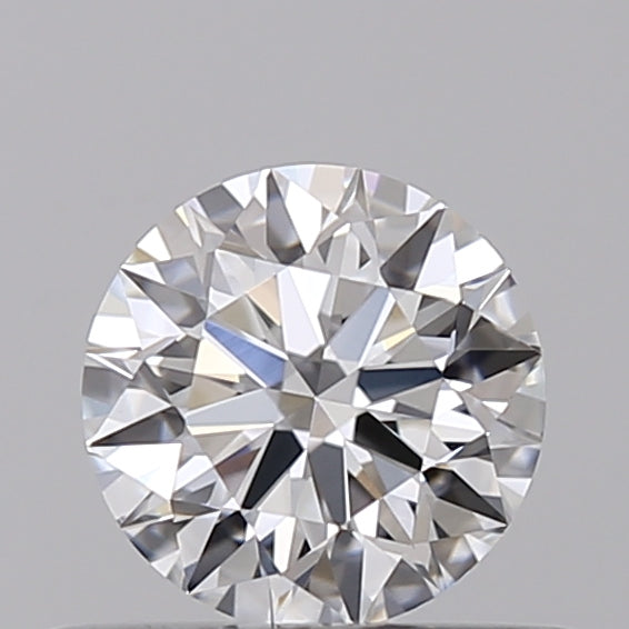 IGI Certified 0.50 CT Round Cut Lab-Grown Diamond | D Color, VVS2 Clarity