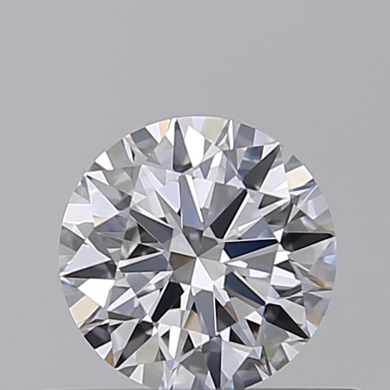 IGI Certified 0.50 CT Round Cut Lab-Grown Diamond - D Color, VVS2 Clarity, HPHT Type