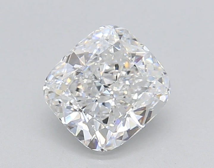 IGI Certified 1.00 CT Cushion Cut Lab-Grown Diamond - D Color, VS1 Clarity