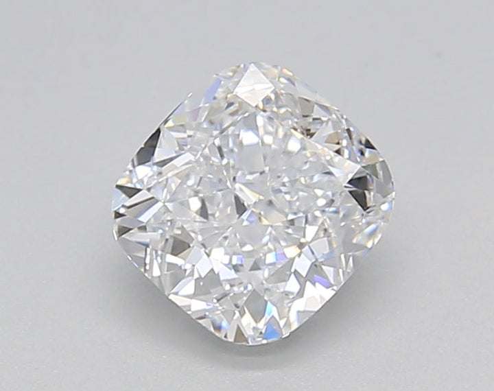 IGI Certified 1.00 CT Cushion Cut Lab-Grown Diamond, D Color, VS1 Clarity, HPHT