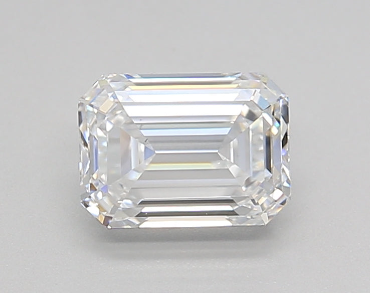 IGI Certified 1.00 CT Emerald Cut Lab Grown Diamond - D Color, VS2 Clarity
