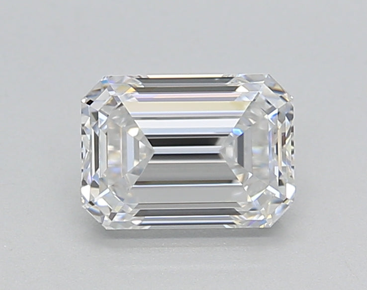IGI Certified 1.00 CT Emerald Cut Lab Grown Diamond - D Color, VVS1 Clarity