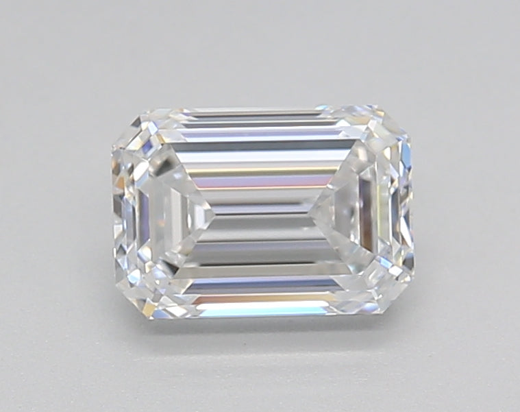 IGI Certified 1.00 CT Emerald Cut Lab Grown Diamond - D Color, VVS1 Clarity