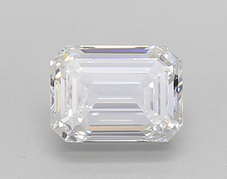 IGI Certified 1.00 CT Emerald Cut Lab Grown Diamond - E Color, VS2 Clarity